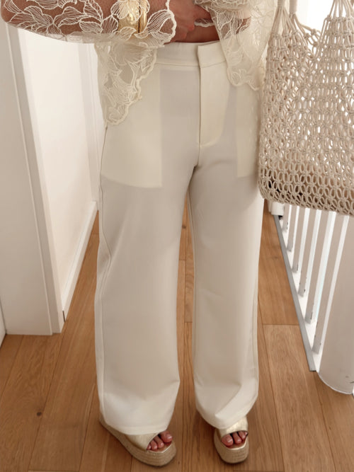 Pantalon DUCHESSE Beige
