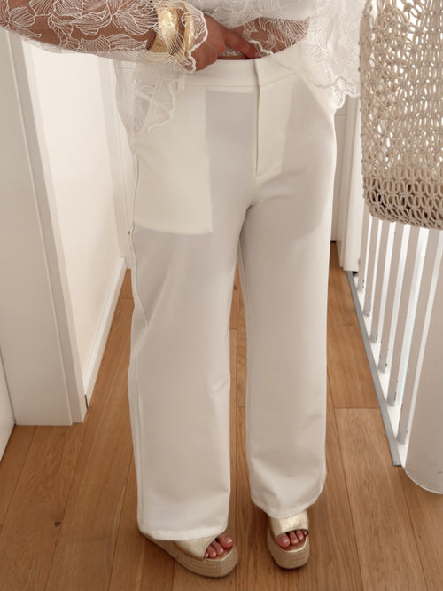 Pantalon DUCHESSE Blanc