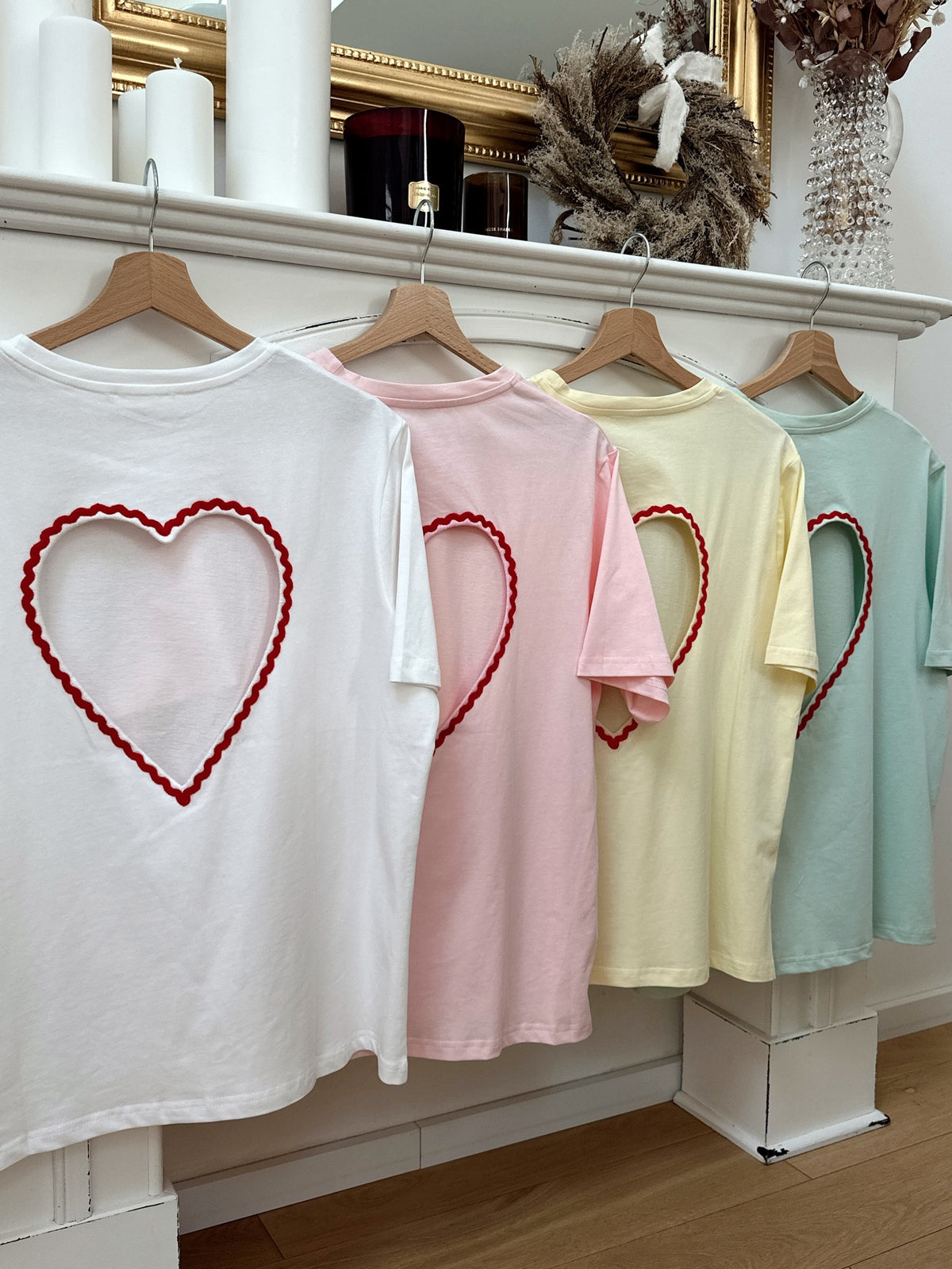 PRÉ-ENCOMENDA T-shirt ANGELINA Branco