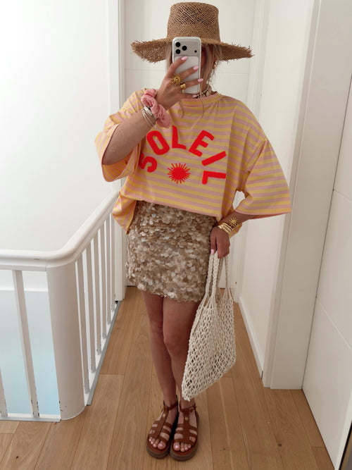 T-shirt SUNLIGHT Jaune