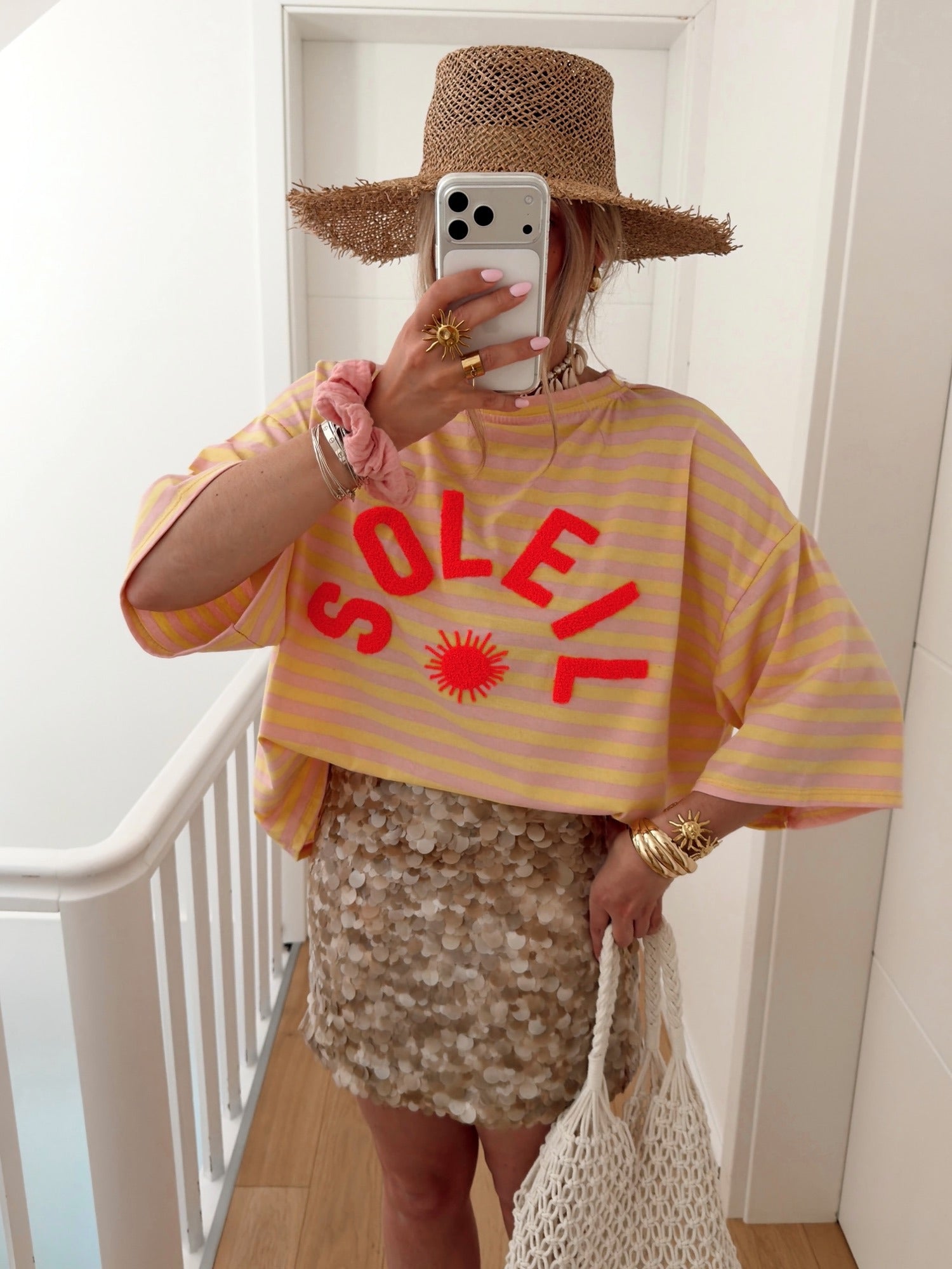 T-shirt SUNLIGHT Jaune