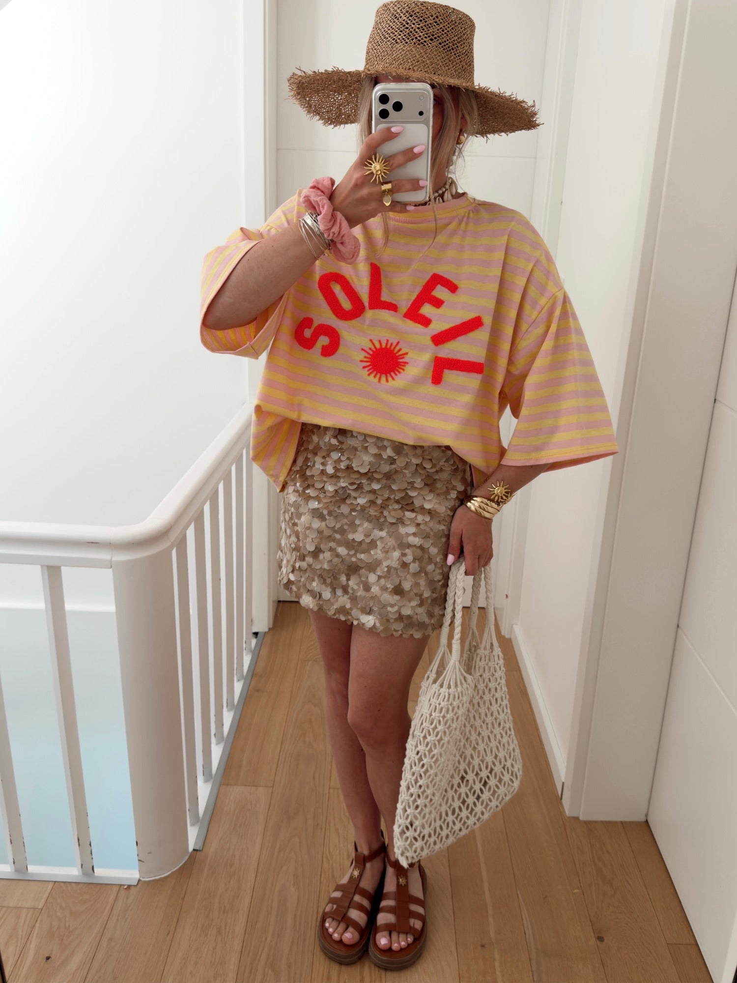 T-shirt SUNLIGHT Jaune