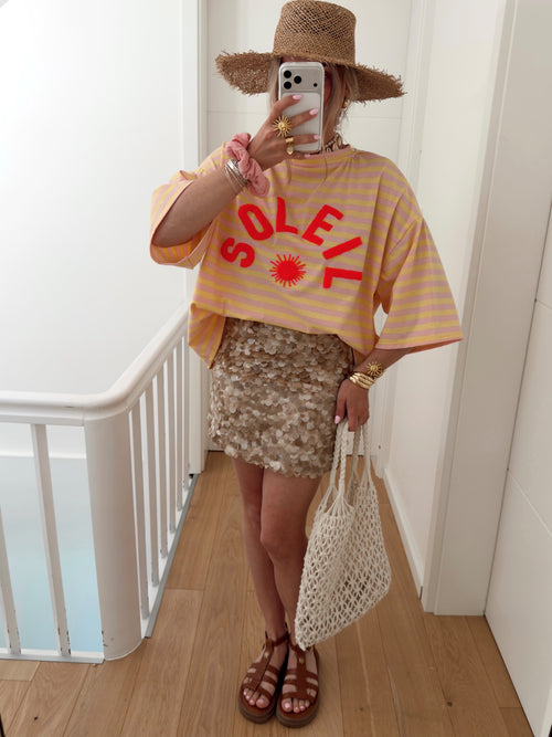 T-shirt SUNLIGHT Jaune