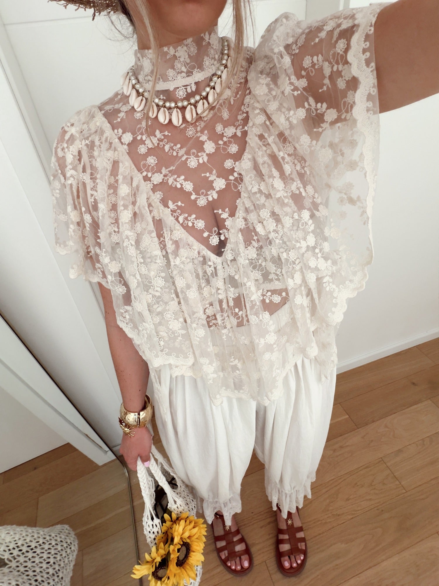 Blouse SIRINE Beige