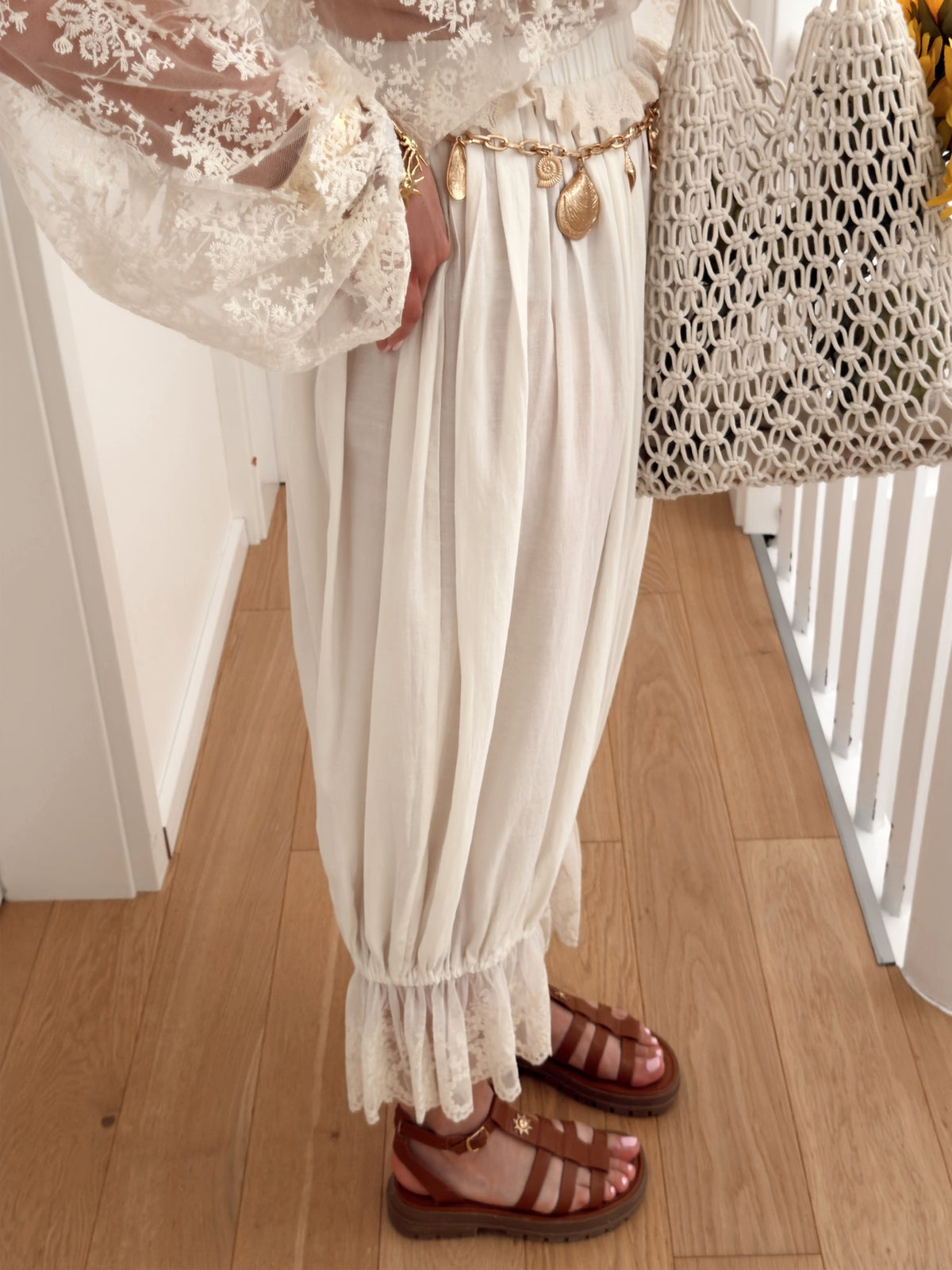 Pantalon ISORA Beige