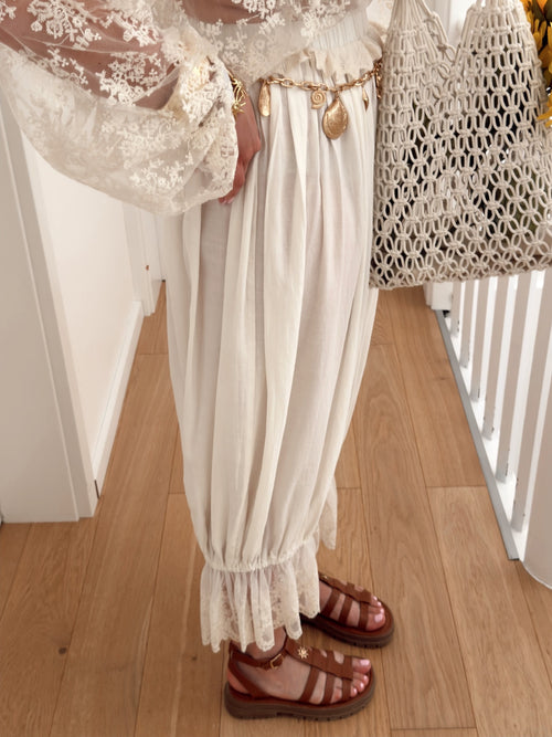 Pantalon ISORA Beige