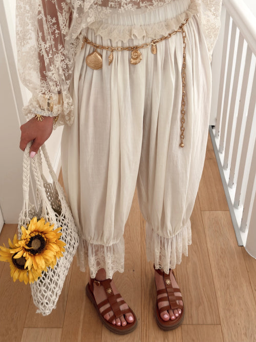 Pantalon ISORA Beige