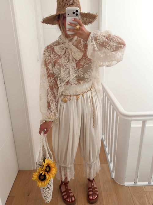 Pantalon ISORA Beige