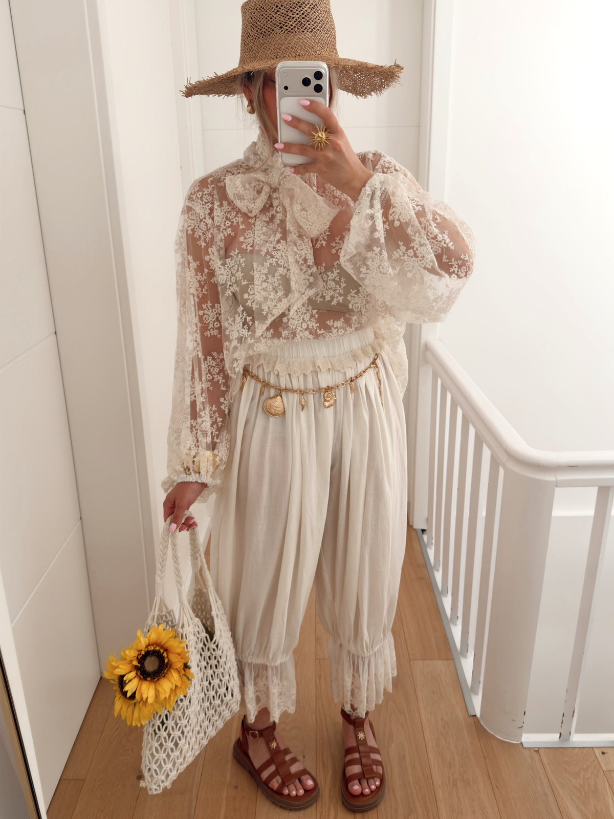 Pantalon ISORA Beige