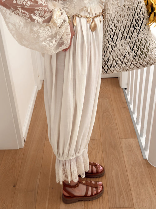 Pantalon ISORA Beige