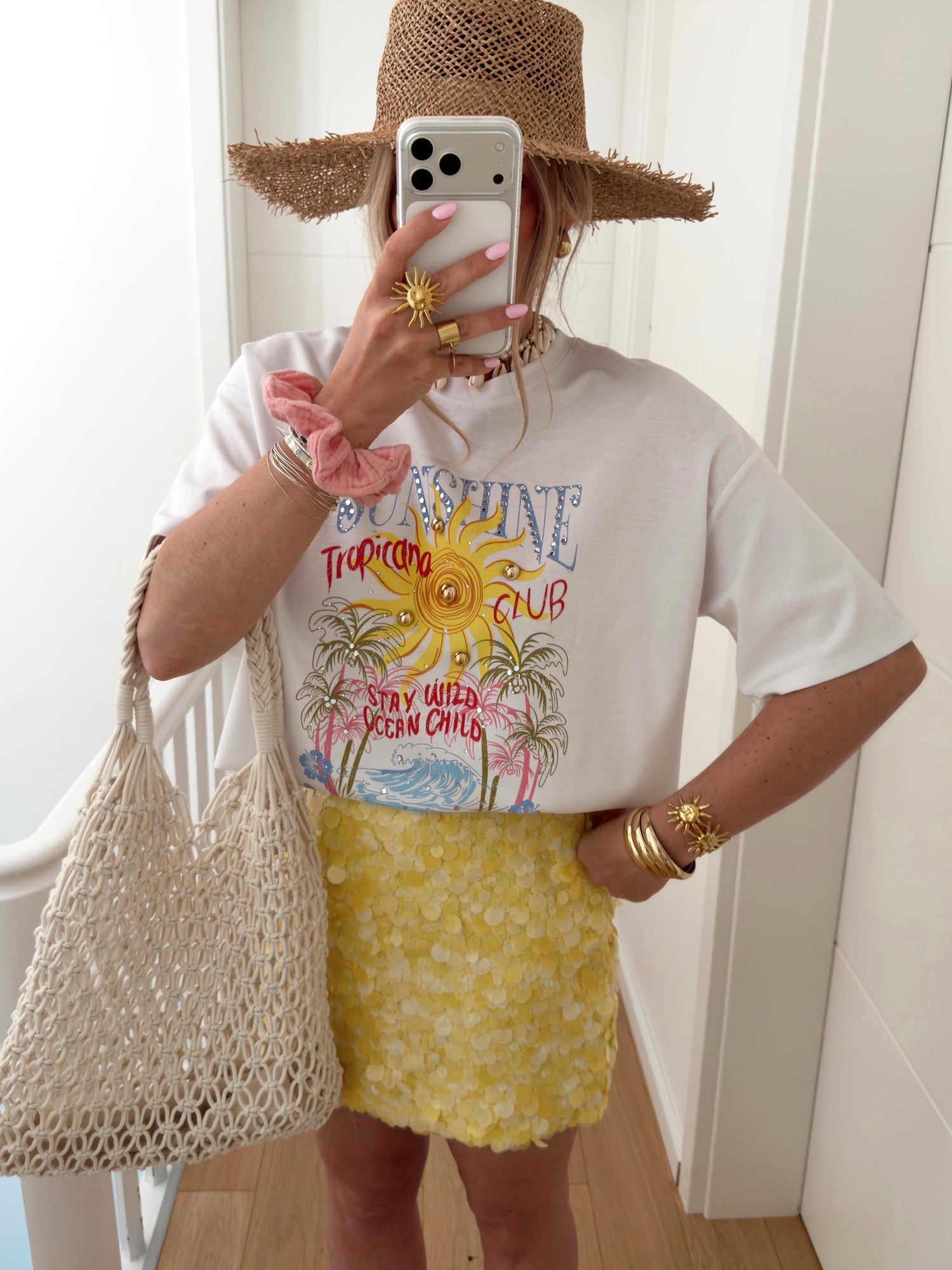 T-shirt WILD Blanc