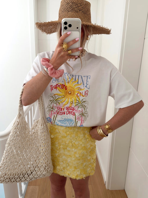 T-shirt WILD Blanc