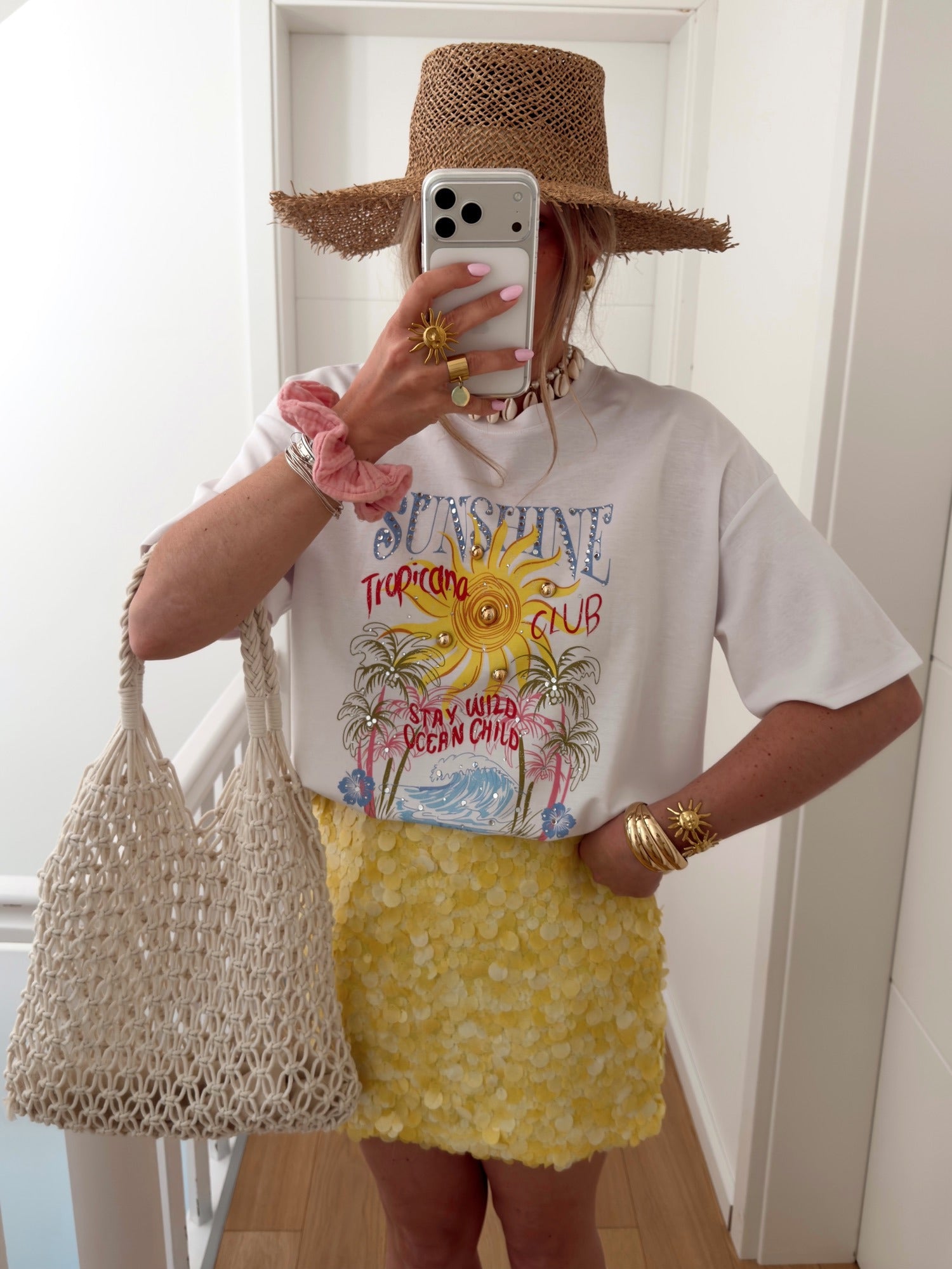 T-shirt WILD Blanc