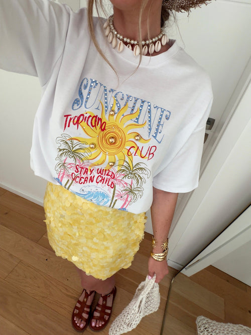 T-shirt WILD Blanc