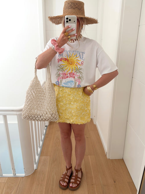T-shirt WILD Blanc