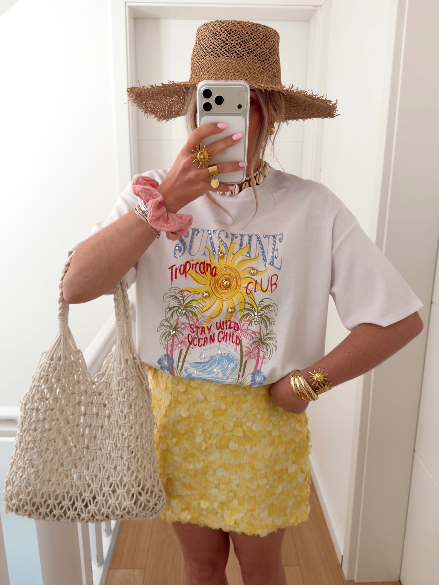 T-shirt WILD Blanc