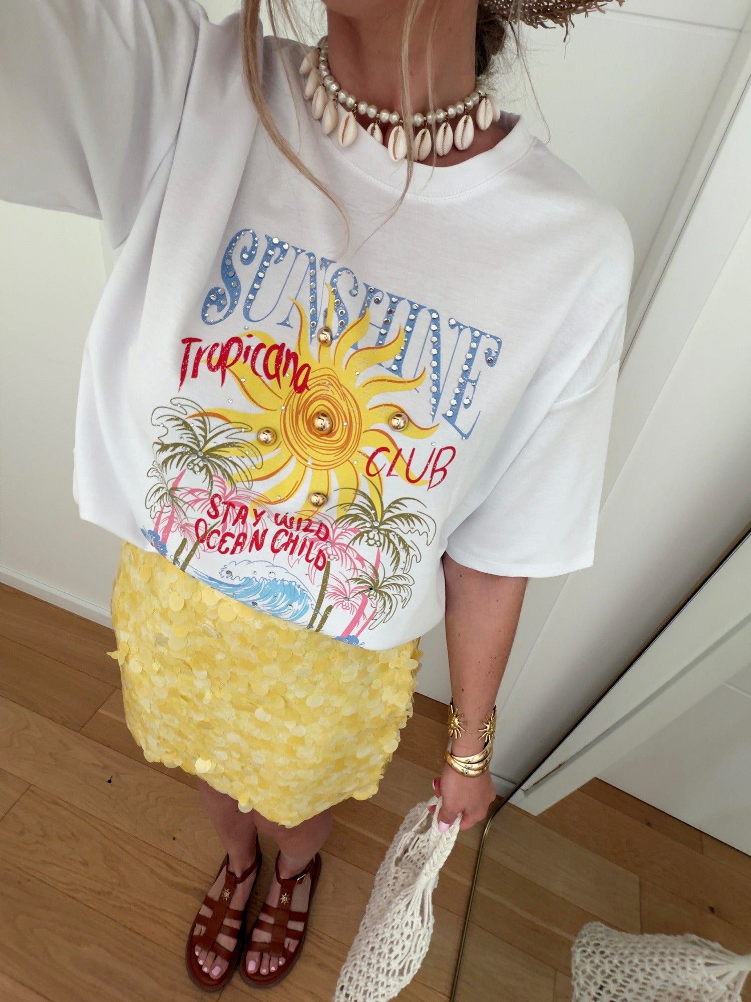 T-shirt WILD Blanc