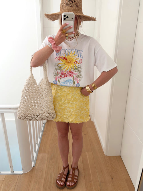 T-shirt WILD Blanc