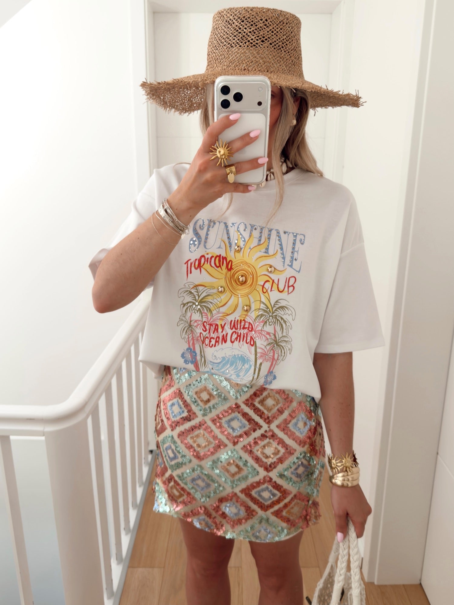 T-shirt WILD Blanc