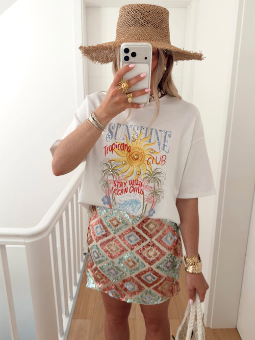 T-shirt WILD Blanc