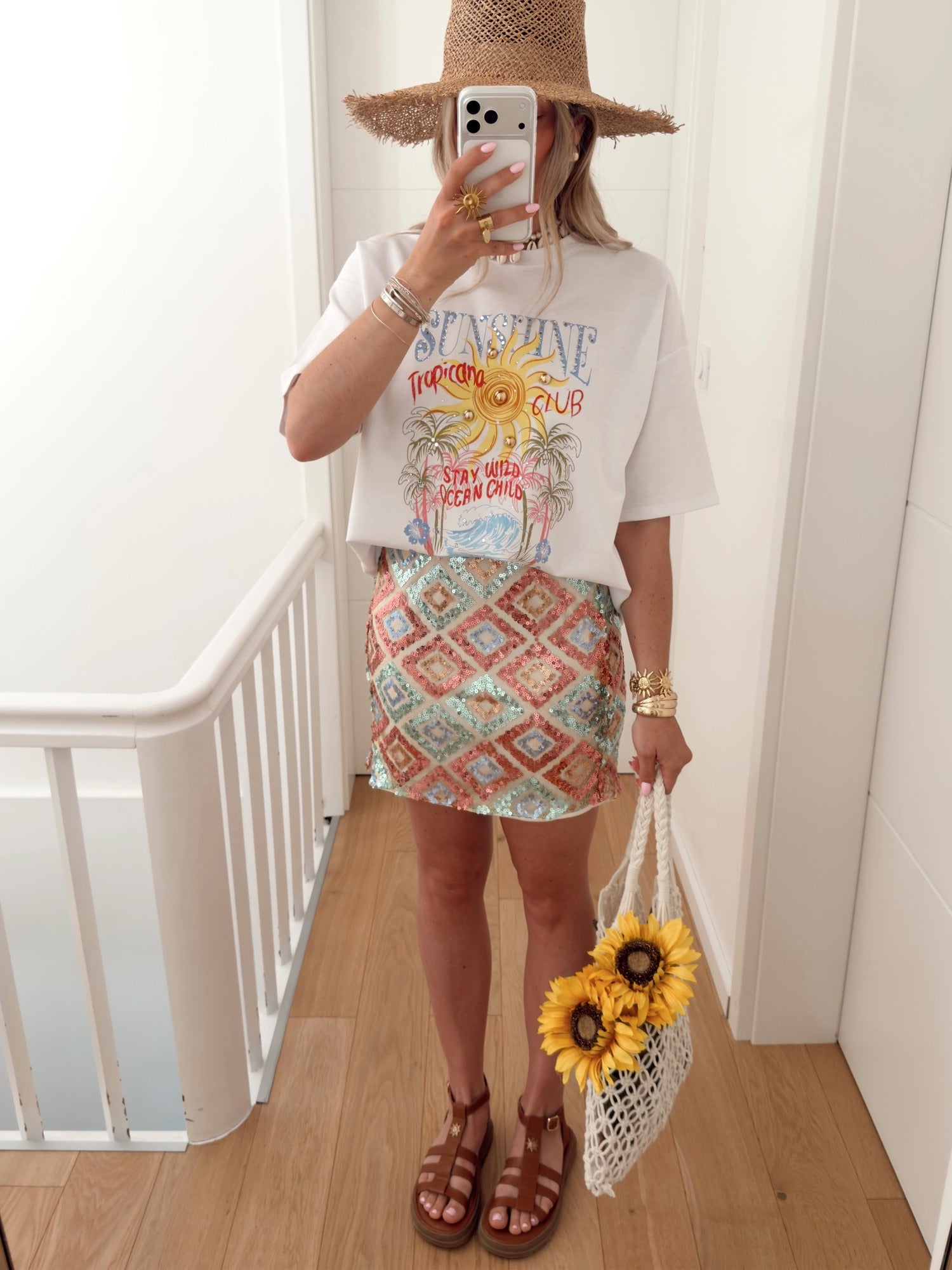 T-shirt WILD Blanc