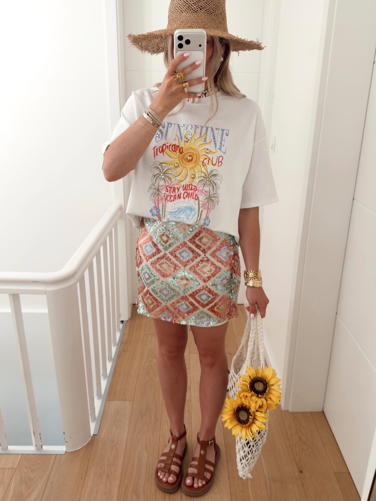 T-shirt WILD Blanc