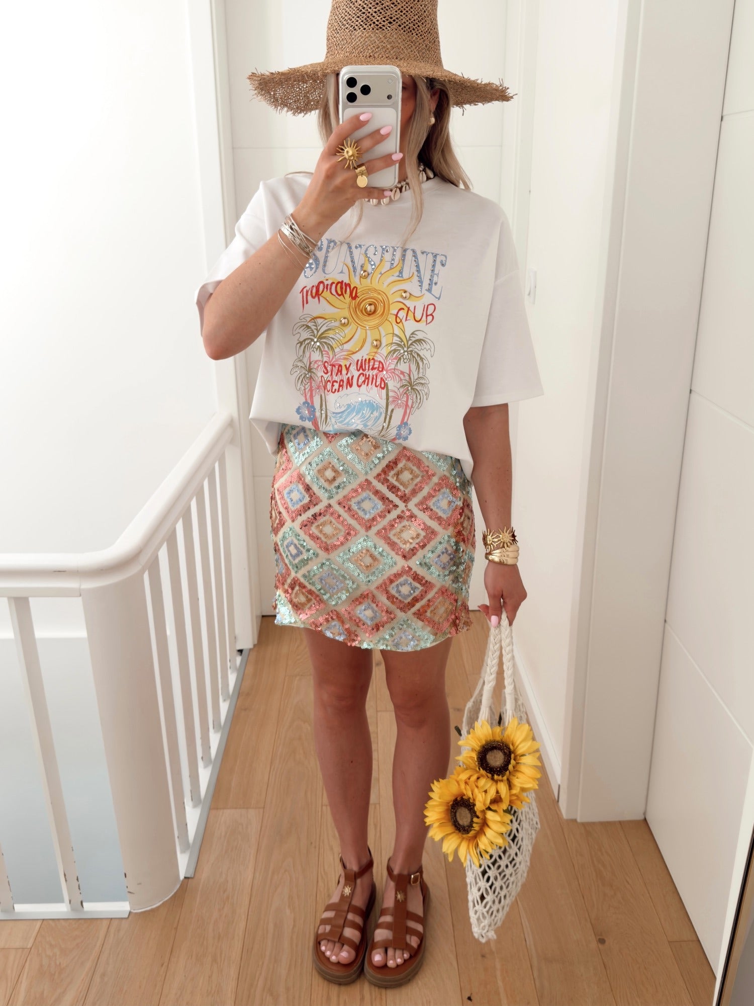 T-shirt WILD Blanc