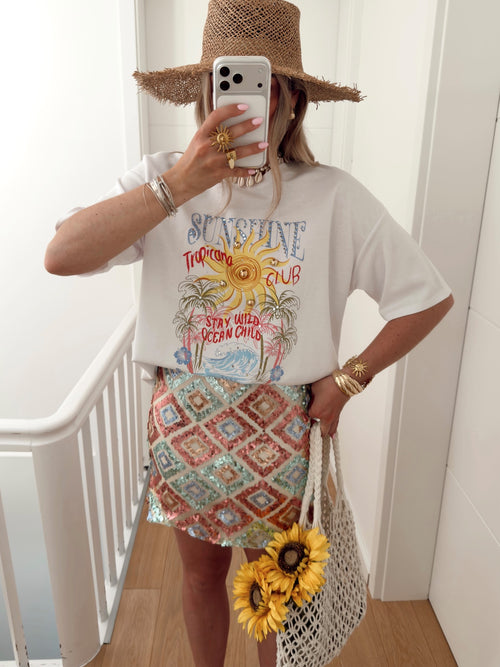 T-shirt WILD Blanc