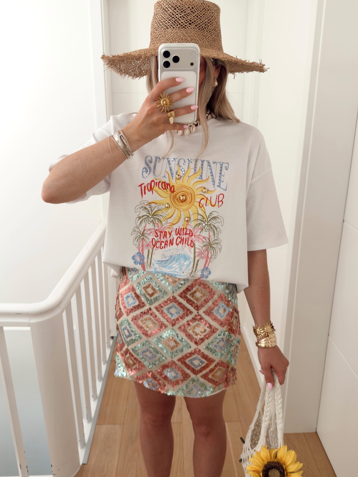 T-shirt WILD Blanc