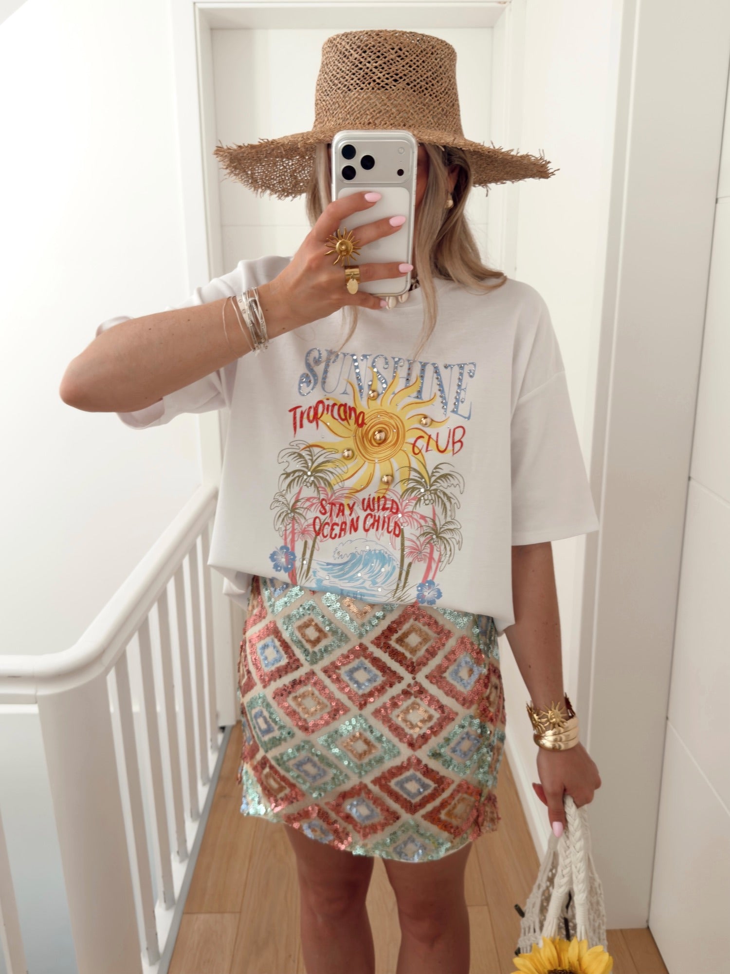 T-shirt WILD Blanc