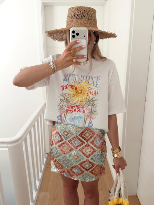 T-shirt WILD Blanc