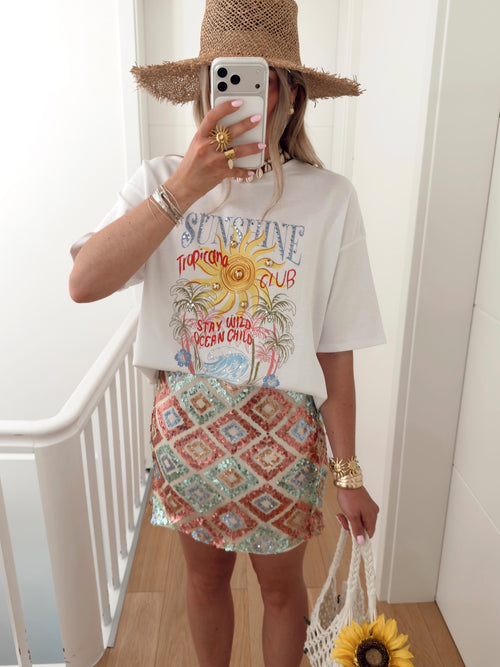 T-shirt WILD Blanc