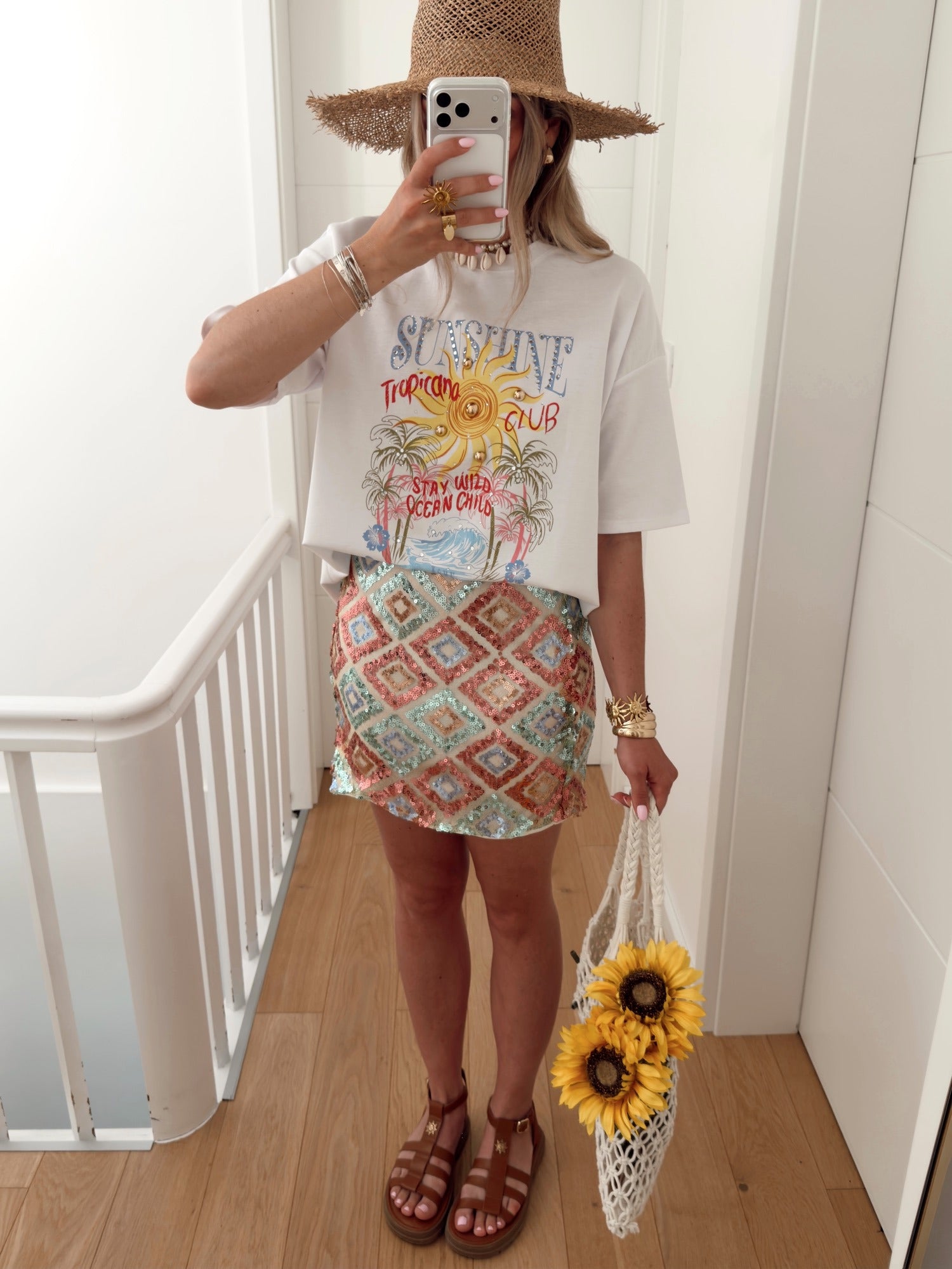 T-shirt WILD Blanc