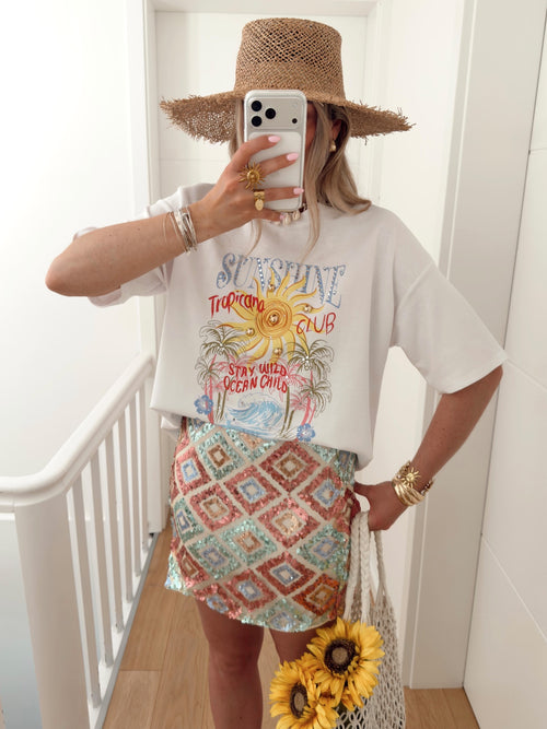 T-shirt WILD Blanc