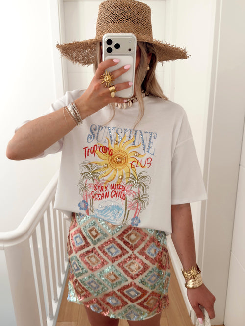 T-shirt WILD Blanc