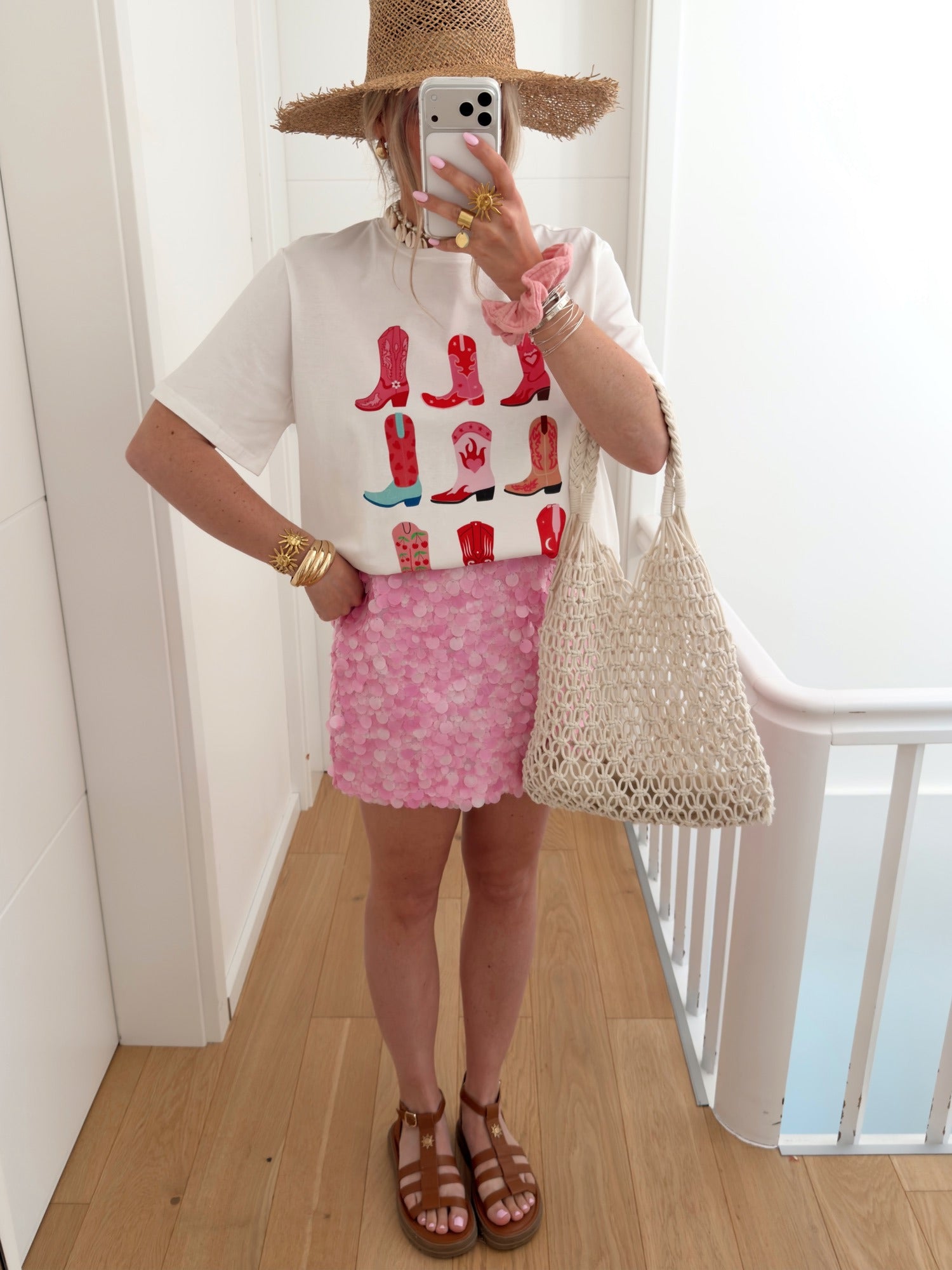 PRE COMMANDE T-shirt SANTIAGS Blanc