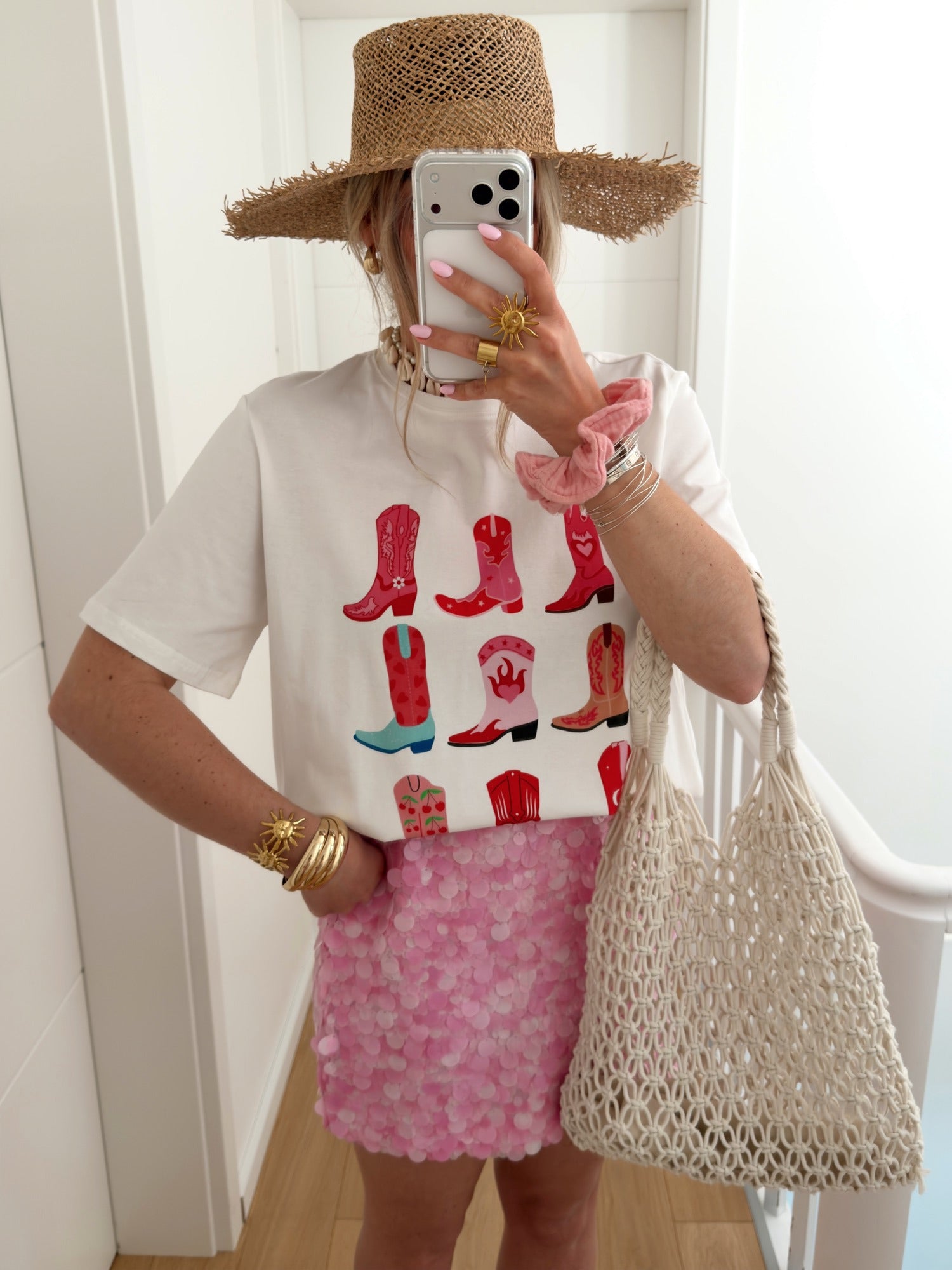 PRE COMMANDE T-shirt SANTIAGS Blanc