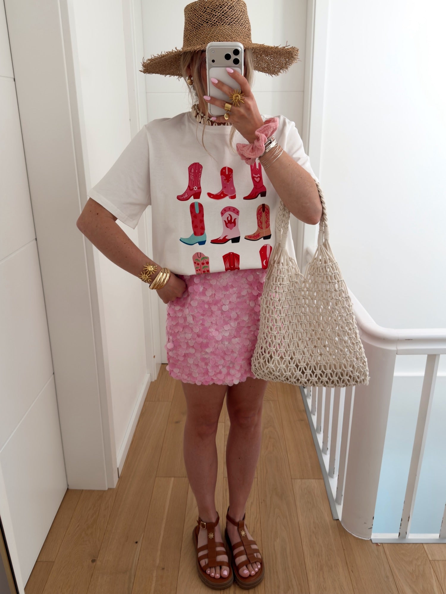 PRE COMMANDE T-shirt SANTIAGS Blanc