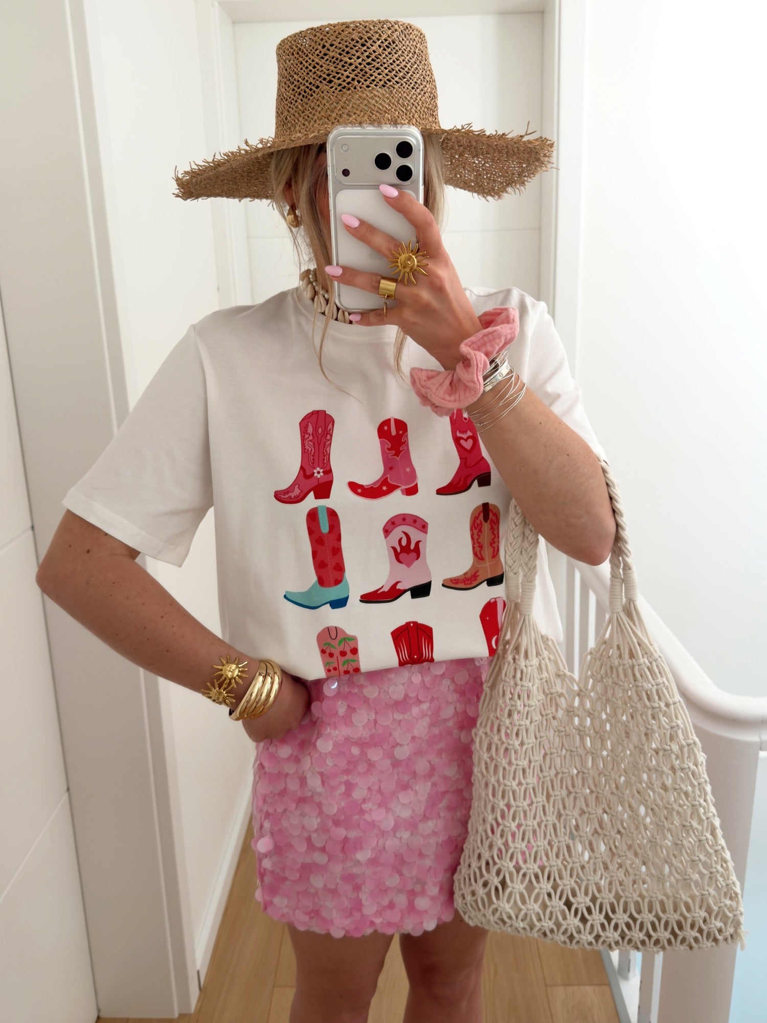 PRE COMMANDE T-shirt SANTIAGS Blanc