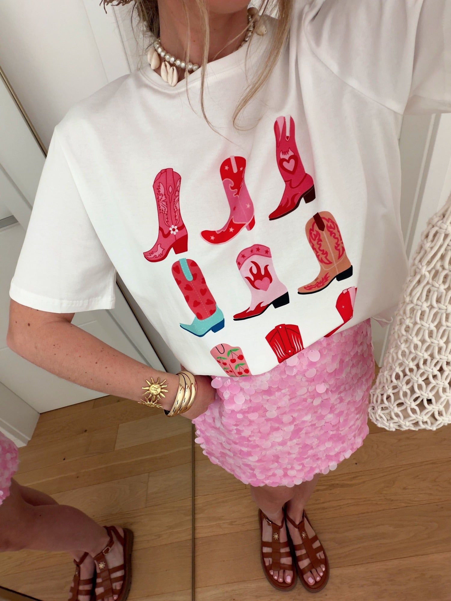 PRE COMMANDE T-shirt SANTIAGS Blanc