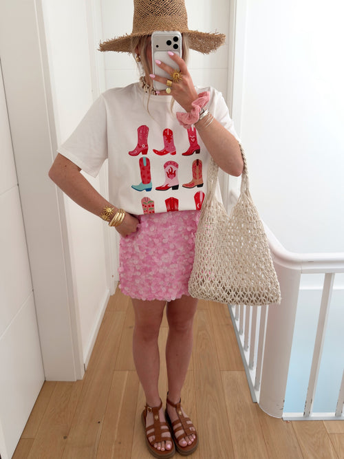 PRE COMMANDE T-shirt SANTIAGS Blanc
