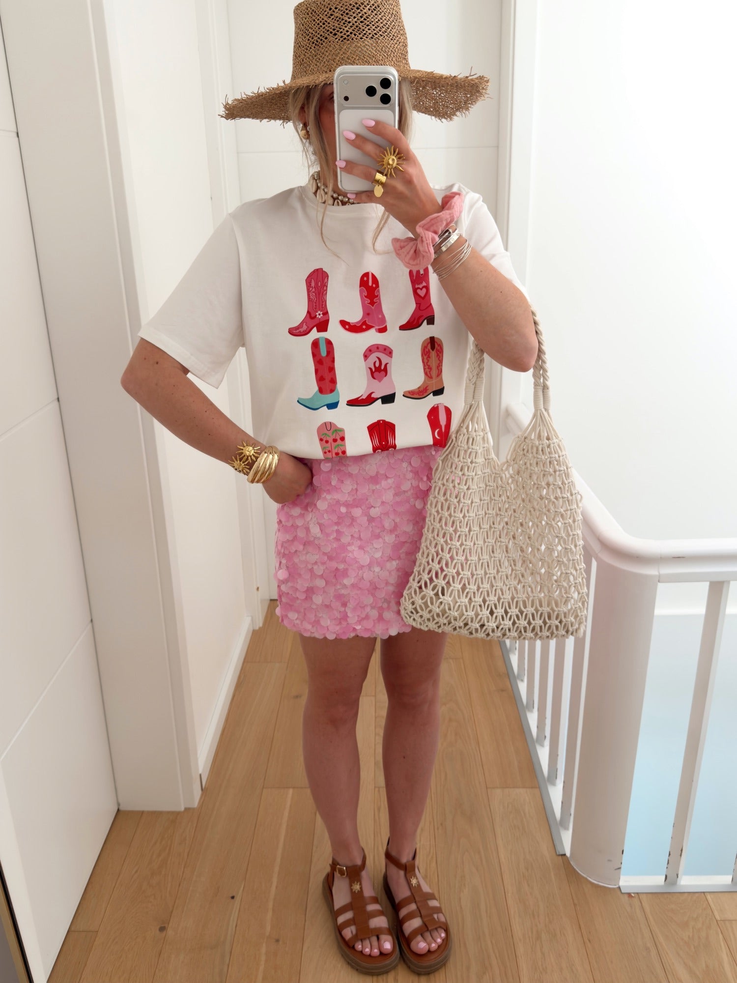 PRE COMMANDE T-shirt SANTIAGS Blanc