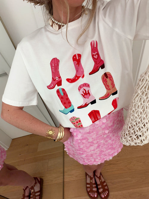 PRE COMMANDE T-shirt SANTIAGS Blanc