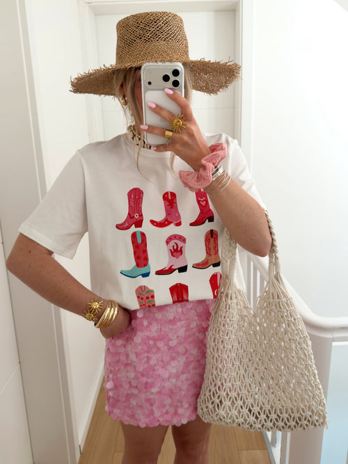PRE COMMANDE T-shirt SANTIAGS Blanc