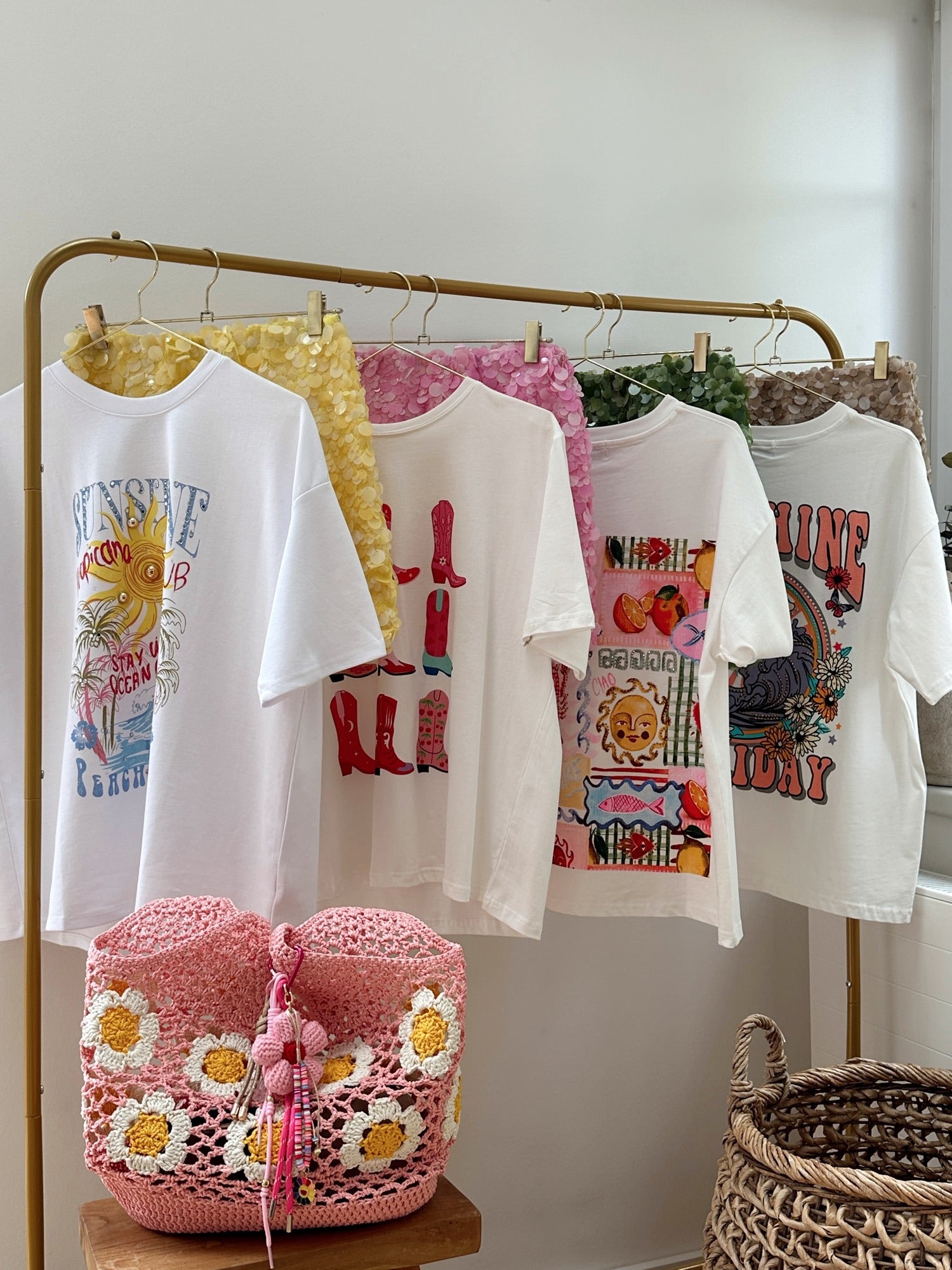 PRE COMMANDE T-shirt SANTIAGS Blanc