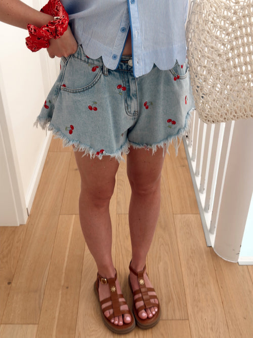 Short CERISIA Bleu