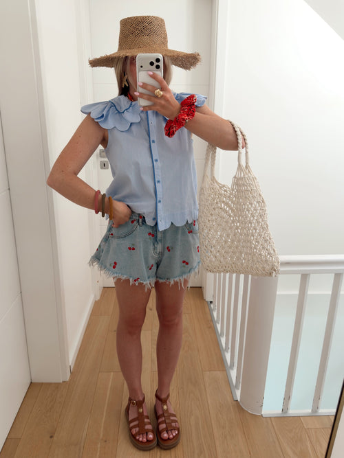 Short CERISIA Bleu