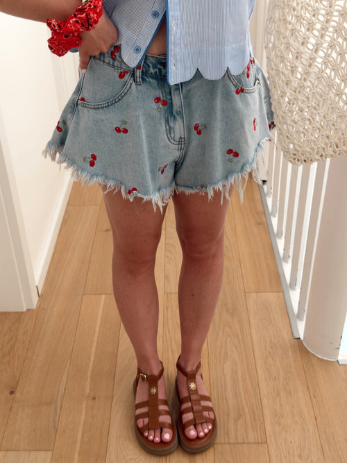 Short CERISIA Bleu