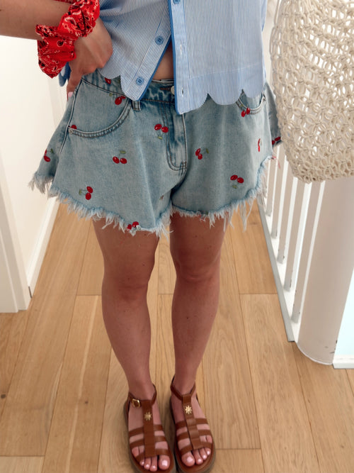 Short CERISIA Bleu