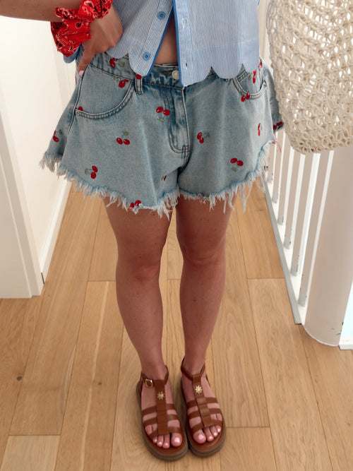 Short CERISIA Bleu